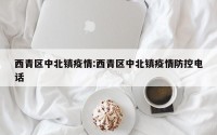 西青区中北镇疫情:西青区中北镇疫情防控电话